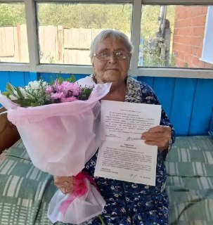 Долгожительница из Марксовского района отметила 99-летие